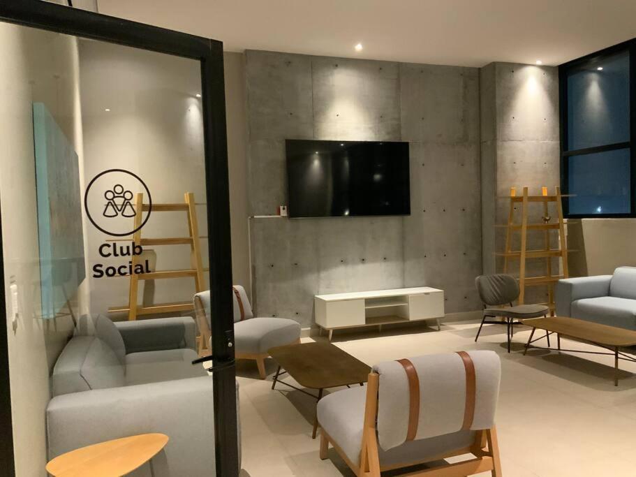 Ferienwohnung Estilo Minimalista Frente Arena Y Parque Fundidora Monterrey Exterior foto