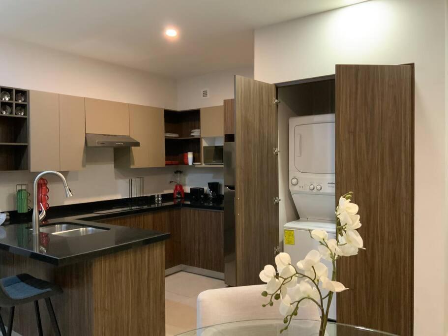 Ferienwohnung Estilo Minimalista Frente Arena Y Parque Fundidora Monterrey Exterior foto