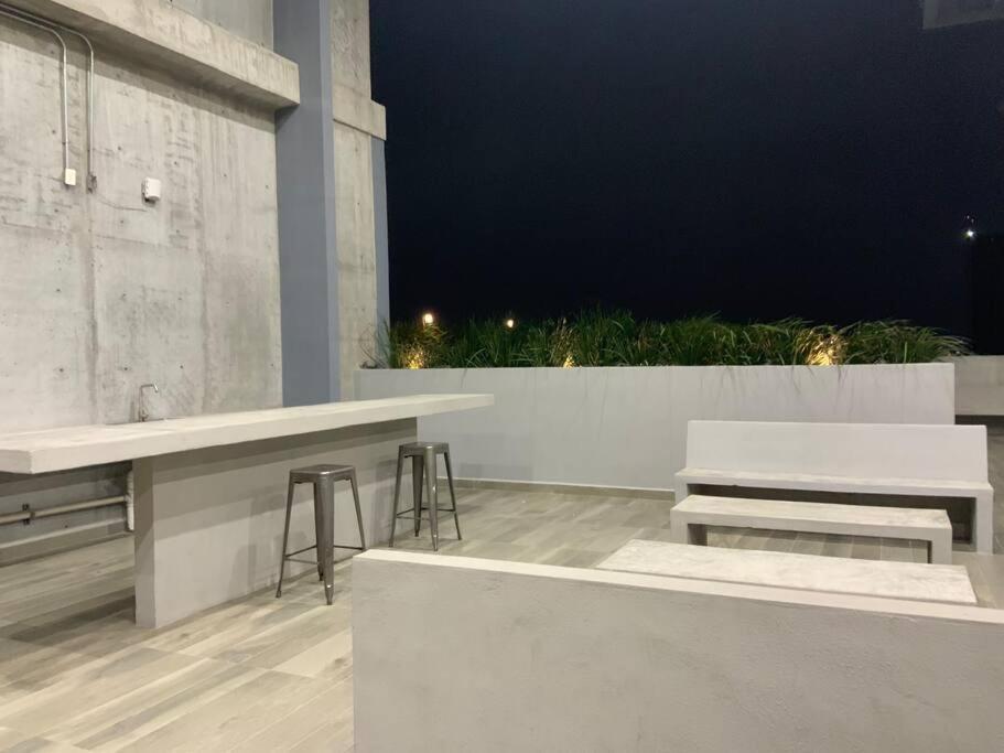 Ferienwohnung Estilo Minimalista Frente Arena Y Parque Fundidora Monterrey Exterior foto