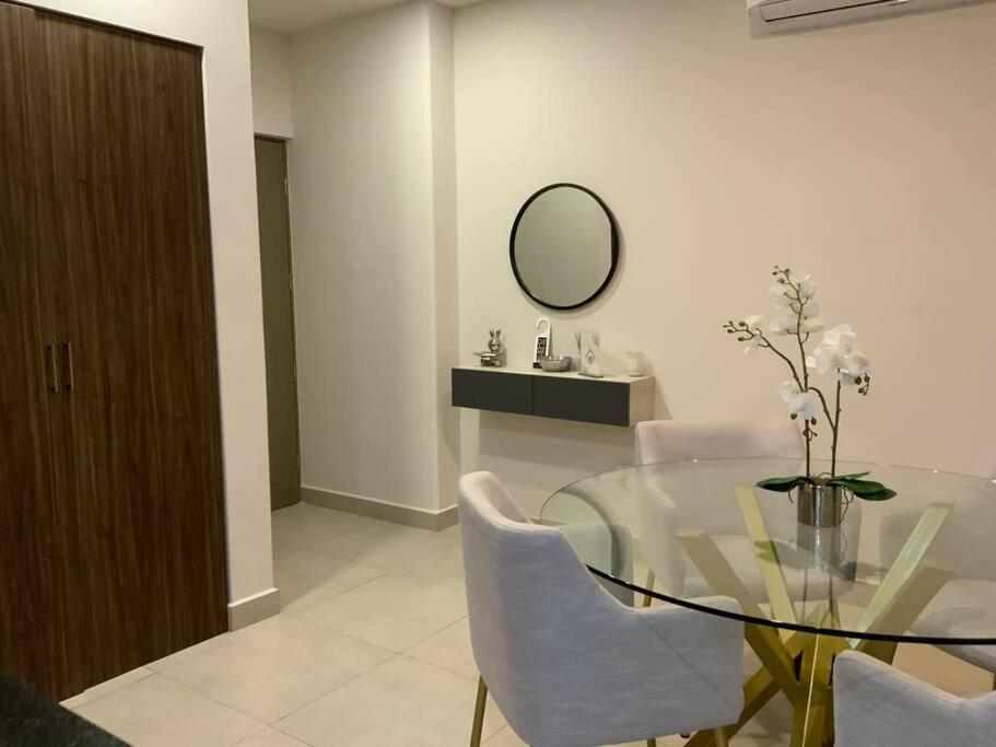 Ferienwohnung Estilo Minimalista Frente Arena Y Parque Fundidora Monterrey Exterior foto